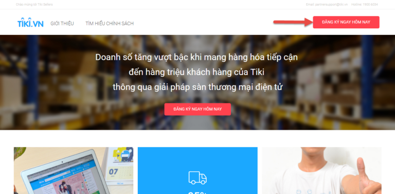 cách bán hàng trên tiki