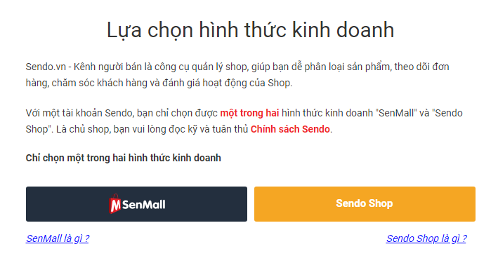 Đăng sản phẩm trên sendo