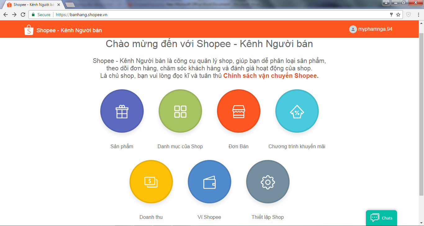 Hướng dẫn cách đăng ký bán hàng trên Shopee