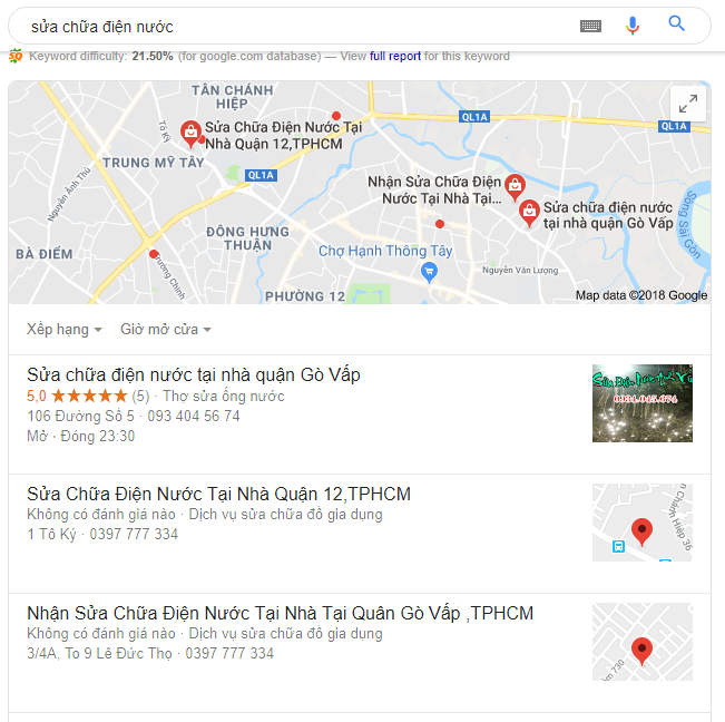 Marketing cho dịch vụ sửa chữa điện nước