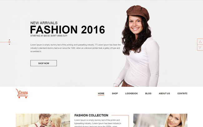 Thiết kế web bán hàng thời trang