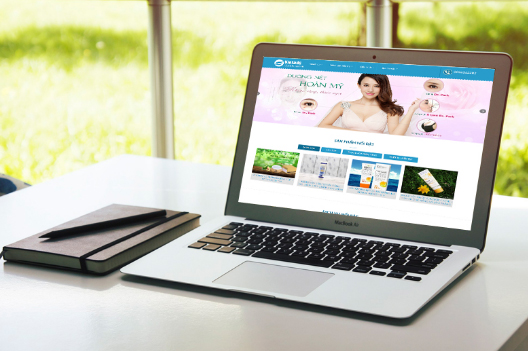 Thiết kế website cho Spa Website Thẩm Mỹ Viện