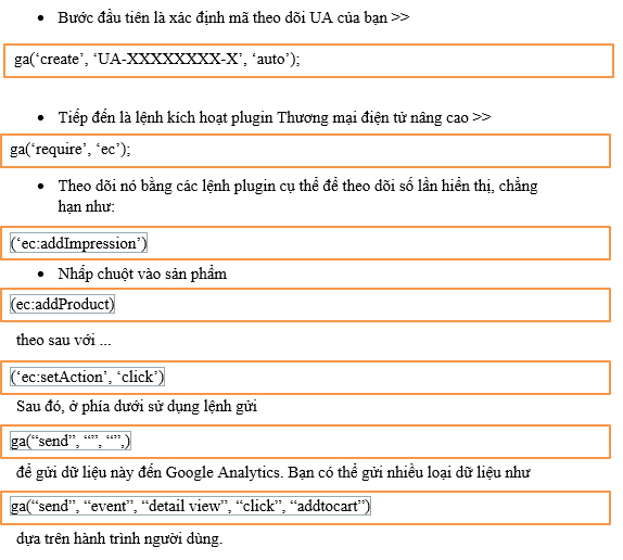 Phân tích thương mại điện tử dựa trên dữ liệu của Google
