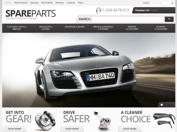 Thiết kế web showroom